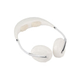 Hanging Neck Fan Portable Multifunction Leafless Massage Aromatherapy Neck Fanfor Outdoor HomeWhite 2.3in - Extra Image