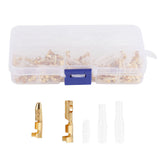 120Pcs Wire Terminals Connector High Conductivity Antioxidant PVC Insulated Safe Easy Male Female Wire Terminals