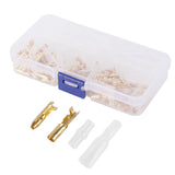 120Pcs Wire Terminals Connector High Conductivity Antioxidant PVC Insulated Safe Easy Male Female Wire Terminals