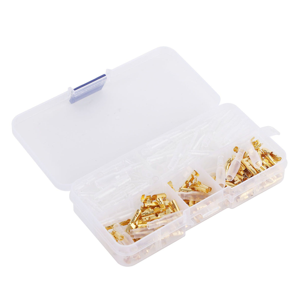 120Pcs Wire Terminals Connector High Conductivity Antioxidant PVC Insulated Safe Easy Male Female Wire Terminals