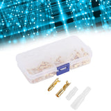 120Pcs Wire Terminals Connector High Conductivity Antioxidant PVC Insulated Safe Easy Male Female Wire Terminals