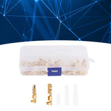 120Pcs Wire Terminals Connector High Conductivity Antioxidant PVC Insulated Safe Easy Male Female Wire Terminals - Extra Image
