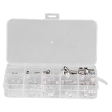 220 Pcs Grub Screw Stainless Steel M3 to M8 Inner Hex Concave End Tight Joint Tool for Precise Instrument220PCS
