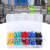 100Pcs Electrical Wire Terminal Male Female Many Colours Plug in Type Cold Pressed Terminal - Extra Image