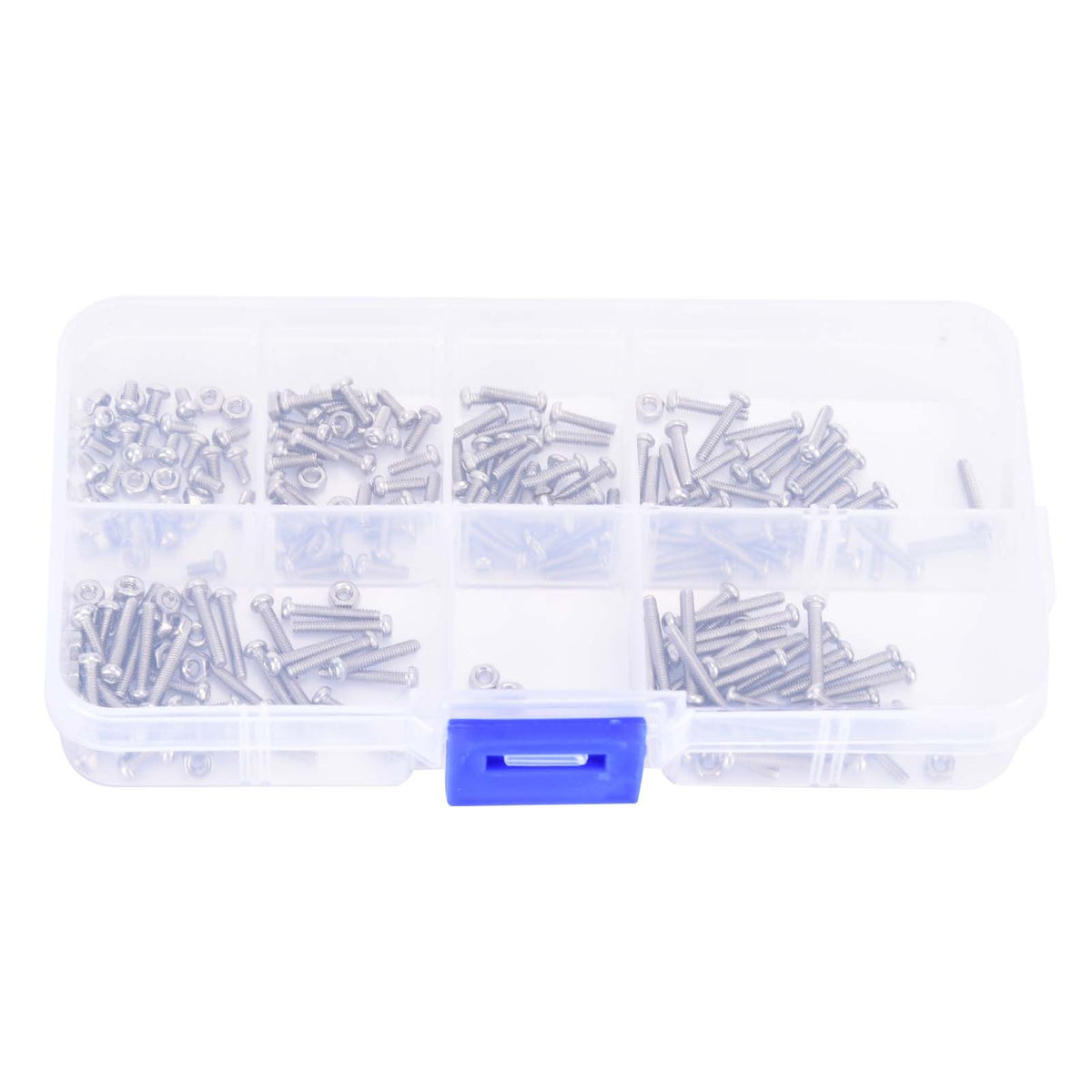 230Pcs Screw Nut Combination Set Stainless Steel M2 Small Volume Tool Accessories230Pcs