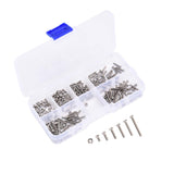 230Pcs Screw Nut Combination Set Stainless Steel M2 Small Volume Tool Accessories230Pcs