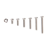 230Pcs Screw Nut Combination Set Stainless Steel M2 Small Volume Tool Accessories230Pcs
