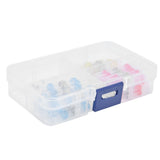 50pcs Waterproof Wire Connectors Bendable Marine Grade Insulated Electrical Wire TerminalsWhite 10 Red 23 Blue 12 Yellow 5 - Side View