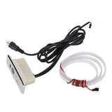 5 Pin Power Recliner Switch Brushed DC 3 Button Straight Sofa Controller with 1m Light Strip