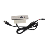 5 Pin Power Recliner Switch Brushed DC 3 Button Straight Sofa Controller with 1m Light Strip