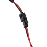 5 Pin Power Recliner Switch Brushed DC 3 Button Straight Sofa Controller with 1m Light Strip