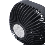 Car Air Cooling Fan Dual Head USB Universal Cooling Device 360 Degree Adjustable Square Low Noise Car Accessories - Extra Image