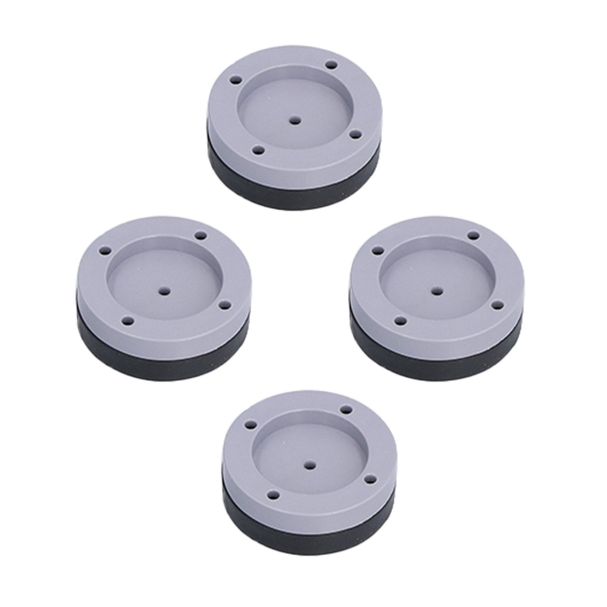 4Pcs Non Slip Anti Vibration Pad Anti Shock Absorbing Feet Pad for Automatic Washing Machine