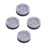 4Pcs Non Slip Anti Vibration Pad Anti Shock Absorbing Feet Pad for Automatic Washing Machine - Front View