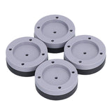 4Pcs Non Slip Anti Vibration Pad Anti Shock Absorbing Feet Pad for Automatic Washing Machine