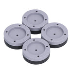4Pcs Non Slip Anti Vibration Pad Anti Shock Absorbing Feet Pad for Automatic Washing Machine