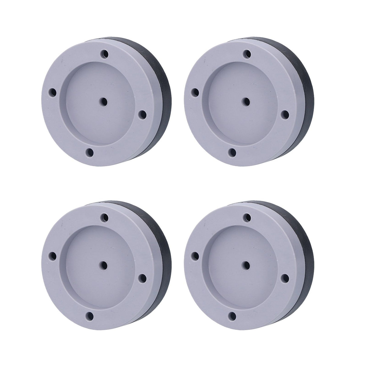 4Pcs Non Slip Anti Vibration Pad Anti Shock Absorbing Feet Pad for Automatic Washing Machine