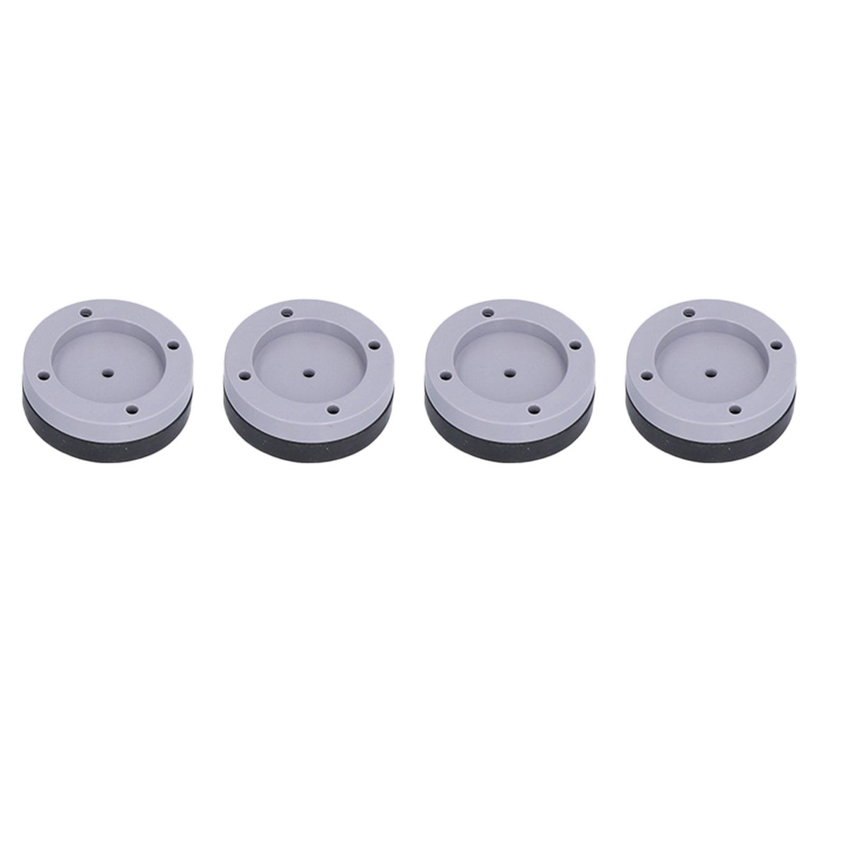 4Pcs Non Slip Anti Vibration Pad Anti Shock Absorbing Feet Pad for Automatic Washing Machine