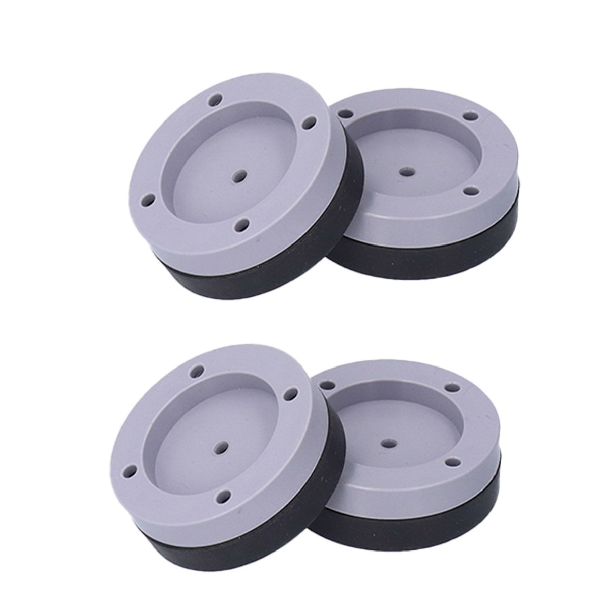 4Pcs Non Slip Anti Vibration Pad Anti Shock Absorbing Feet Pad for Automatic Washing Machine