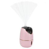 540ml Large Capacity Humidifier with Special Effects Light Air Humidifier Diffuser for Home Car USB ChargingPink - Side View
