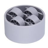 4Pcs Washing Machine Pad More Antiskid Very Practical Easier Installation Wear Resistant Anti Vibration Pad - 45-Degree Angle