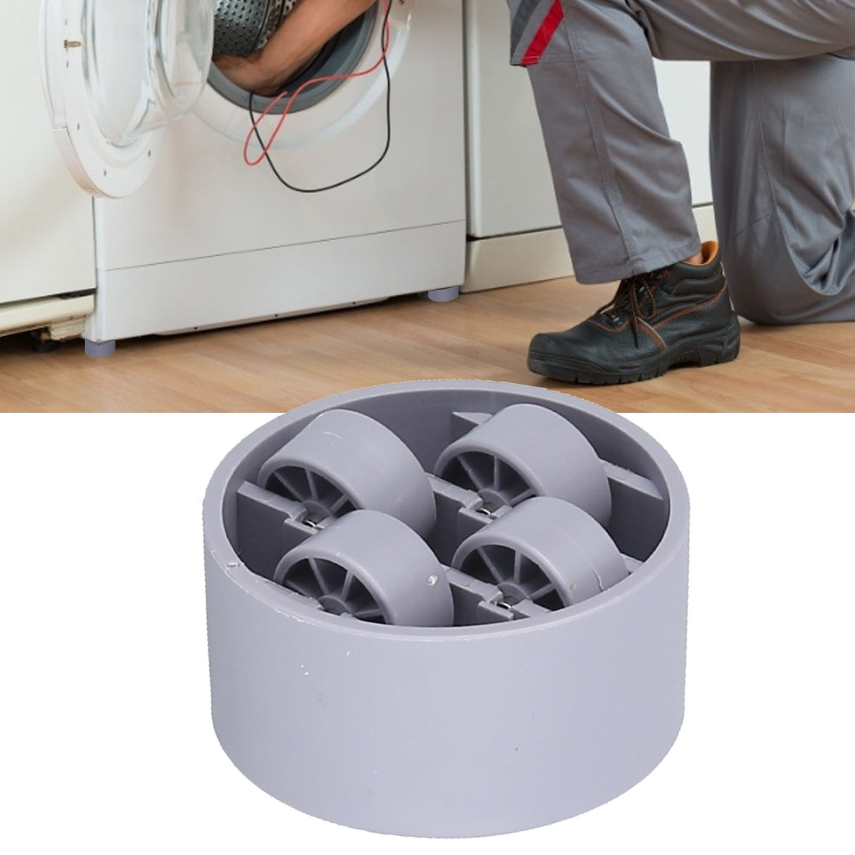 4Pcs Washing Machine Pad More Antiskid Very Practical Easier Installation Wear Resistant Anti Vibration Pad