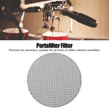 Coffee Portafilter Screen Reusable 316 Stainless Steel Puck Screen Filter Accessory 100μm Filter Fineness58.5mm / 2.3in
