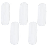 5PCS Microfiber Mop Pads Reusable Mop Head Cleaning Pads Replacement for Secura EM‑516