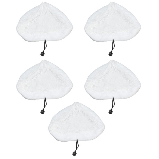 5Pcs Mop Cover Replacement Pads Strong Water Absorption Fit for Steamboy X5 H20 S302 S001 Mop