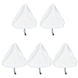 5Pcs Mop Cover Replacement Pads Strong Water Absorption Fit for Steamboy X5 H20 S302 S001 Mop - Front View