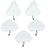 5Pcs Mop Cover Replacement Pads Strong Water Absorption Fit for Steamboy X5 H20 S302 S001 Mop