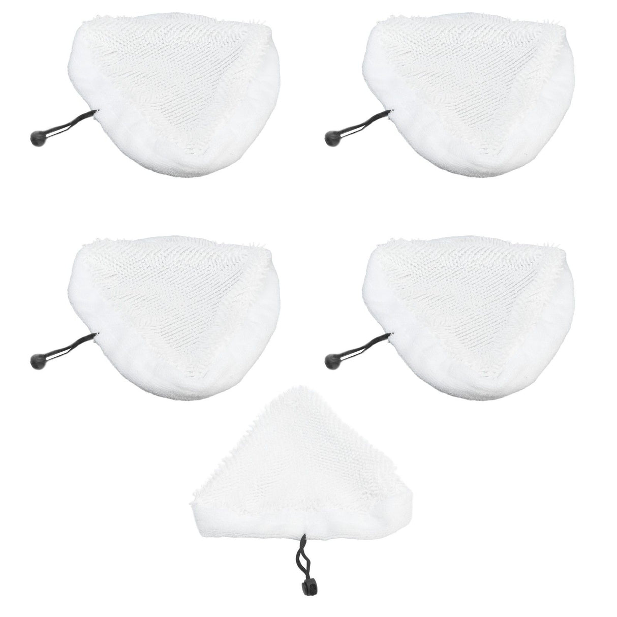 5Pcs Mop Cover Replacement Pads Strong Water Absorption Fit for Steamboy X5 H20 S302 S001 Mop