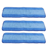 3PCS Wet Dry Dual Use Mop Cloth Refills Reusable Microfiber Mop Pad for Bona Mop Floor Cleaning - Side View