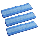 3PCS Wet Dry Dual Use Mop Cloth Refills Reusable Microfiber Mop Pad for Bona Mop Floor Cleaning