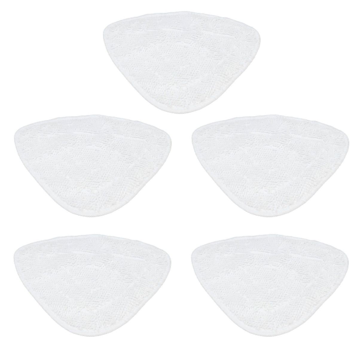 5PCS Fiber Mop Pads Steam Cleaning Pad Cloth Accessory Fits for Vileda Steam Mop Cleaner