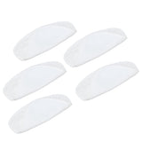 5PCS Fiber Mop Pads Steam Cleaning Pad Cloth Accessory Fits for Vileda Steam Mop Cleaner - Top-Down View