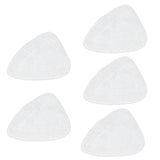 5PCS Fiber Mop Pads Steam Cleaning Pad Cloth Accessory Fits for Vileda Steam Mop Cleaner - Rear View