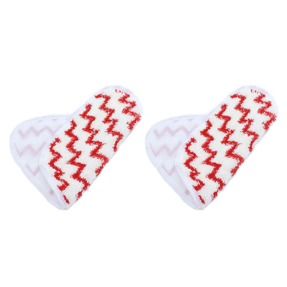 2PCS Microfiber Mop Cleaning Pad Mopping Cloth Replacement Parts Fit for Vileda Steam Mops
