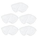 5PCS Steam Mop Pad Microfiber Steam Mop Pad Steam Nozzle Part for Karcher SC1 SC2 SC3 SC4 SC5 SV7