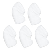 5PCS Steam Mop Pad Microfiber Steam Mop Pad Steam Nozzle Part for Karcher SC1 SC2 SC3 SC4 SC5 SV7