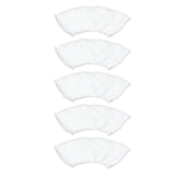 5PCS Steam Mop Pad Microfiber Steam Mop Pad Steam Nozzle Part for Karcher SC1 SC2 SC3 SC4 SC5 SV7 - Top-Down View