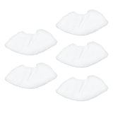 5PCS Steam Mop Pad Microfiber Steam Mop Pad Steam Nozzle Part for Karcher SC1 SC2 SC3 SC4 SC5 SV7 - 45-Degree Angle
