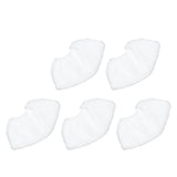 5PCS Steam Mop Pad Microfiber Steam Mop Pad Steam Nozzle Part for Karcher SC1 SC2 SC3 SC4 SC5 SV7