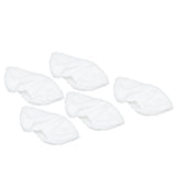 5PCS Steam Mop Pad Microfiber Steam Mop Pad Steam Nozzle Part for Karcher SC1 SC2 SC3 SC4 SC5 SV7 - Low Angle