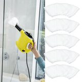 5PCS Steam Mop Pad Microfiber Steam Mop Pad Steam Nozzle Part for Karcher SC1 SC2 SC3 SC4 SC5 SV7 - Extra Image