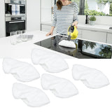 5PCS Steam Mop Pad Microfiber Steam Mop Pad Steam Nozzle Part for Karcher SC1 SC2 SC3 SC4 SC5 SV7 - Extra Image