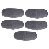 5PCS Steam Mop Cloth Ultrafine Fiber Mop Pads Replacement Accessory Fit for Leifheit CleanTenso - Front View