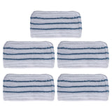 5PCS Washable Fiber Mopping Pads Replacement Steam Mop Accessory Fit for FSM1610/1630