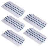 5PCS Washable Fiber Mopping Pads Replacement Steam Mop Accessory Fit for FSM1610/1630