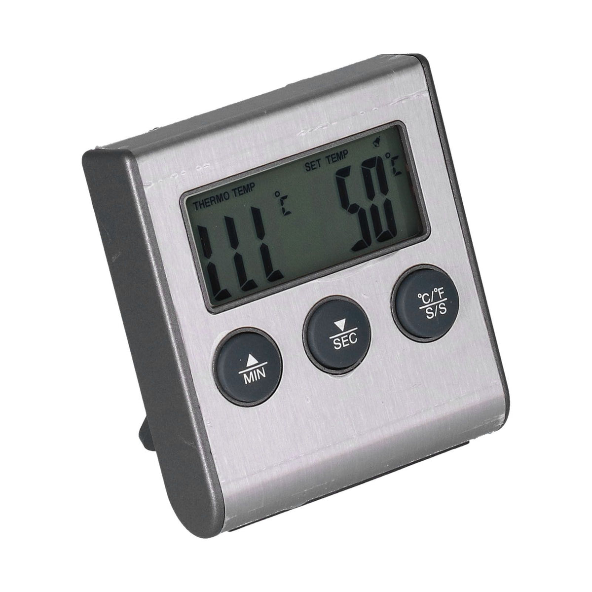 Magnet Design Barbecue Thermometer Food Meat Temperature Meter with Alarm Function for Kitchen